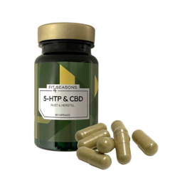 5-HTP & CBD - 40 stuks (F4S), Slaappillen