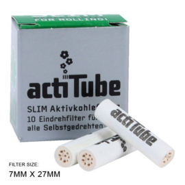 ActiTube SLIM FILTER 10x ∅ 7mm x 27mm