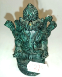Messing Ganesha Boeddhabeeld 9cm