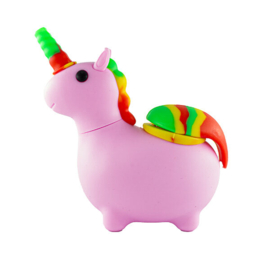 Bong Silicona Unicornio Rosa