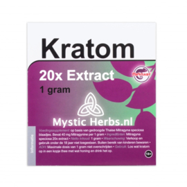 Kratom 20X Extrakt 1 Gramm