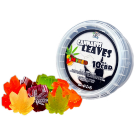 Le foglie di cannabis CBD mescolano 10 mg 30gr