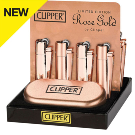 Metall-CLIPPER-Feuerzeug-Micro Rose Gold