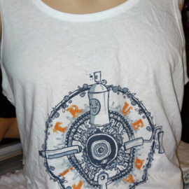 Tanktop T-Shirt, Cirkel of Life