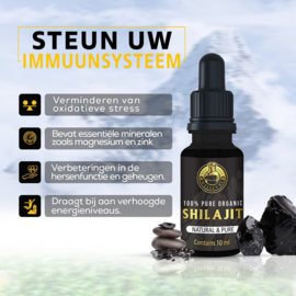 100% ren økologisk Shilajit 10ml