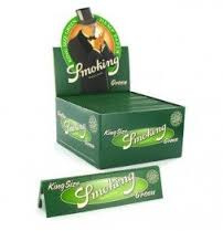 Green Smoking Rolling Papers