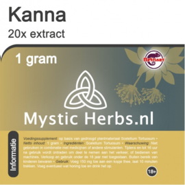 Kanna 20x extrakt 1gram