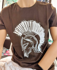 T-Shirt met GLADIATOR Helmut