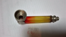 Tubo pequeño de metal/plástico de 8 cm