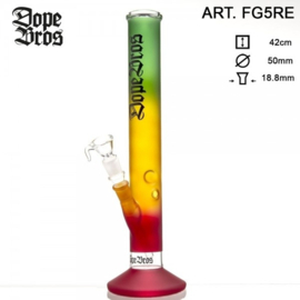 Dope Bros | Bong Glas - H:42cm-Ø:50mm-SG:18.8mm,  gp128