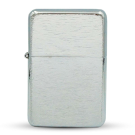 Accendino a benzina Fummo argento in scatola