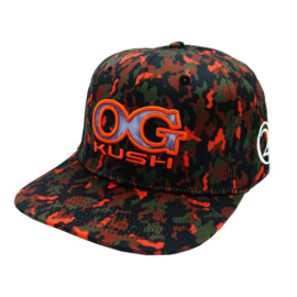 LR - OG KUSH 420 CAMO - Cappello arancione