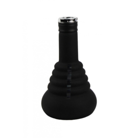 Pote de fundo Bullshit para Shisha sistema de clique preto 25cm de altura