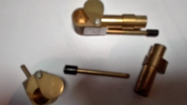 Metal Brass Pipe 10cm with Storage/ Stash