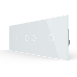 Livolo | Wit | Dimmer | 1+2+1