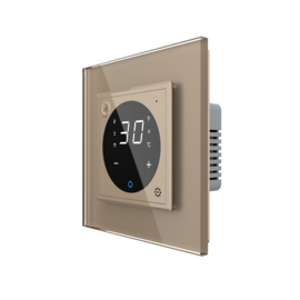 Livolo | Goud | SR | Thermostaat | Met ingebouwde temperatuursensor | EC | Smart Home