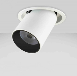 Inbouwspot | Wit | 1 | Deluxe LED | Uittrekbaar | Rond | Dimbaar