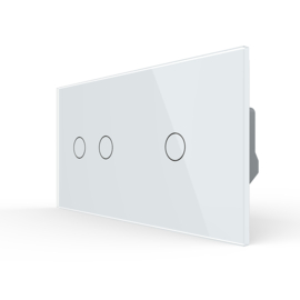 Livolo | Wit | 2+1 | Aan/Uit | EC | Smart Home