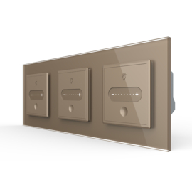 Livolo | Goud | SR | 3 | Slide-Dimmer