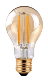 E27 | Warm-Wit | LED | Filament Peer | Amber | Dimbaar