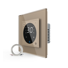 Livolo | Goud | SR | Thermostaat | Met externe temperatuursensor | EC | Smart Home