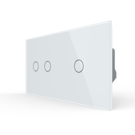 Livolo | Wit | 2+1 | Dimmer