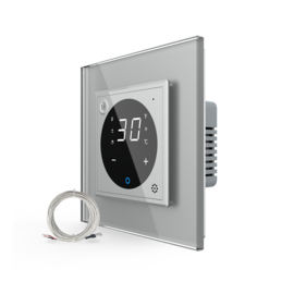 Livolo | Grijs | SR | Thermostaat | Met externe temperatuursensor | EC | Smart Home