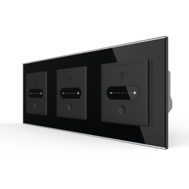 Livolo | Zwart | SR | 3 | Slide-Dimmer