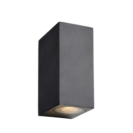 Wandlamp | Zwart | 2 | LED | Onder en boven | Dimbaar | IP54