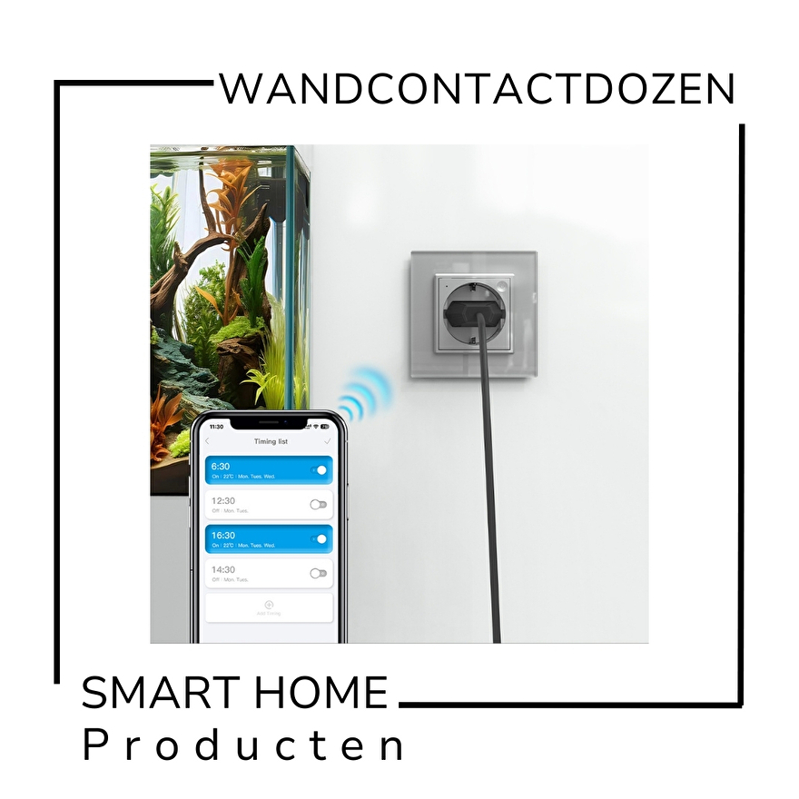 Smart home wandcontactdozen