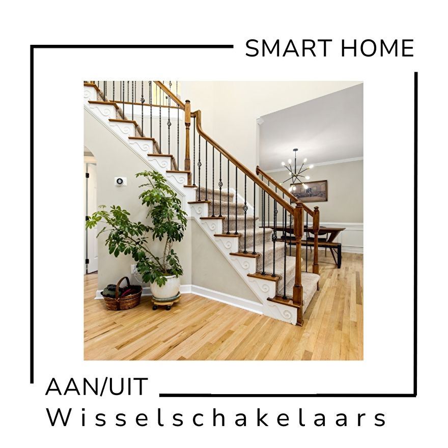 Smart home wisselschakelaar