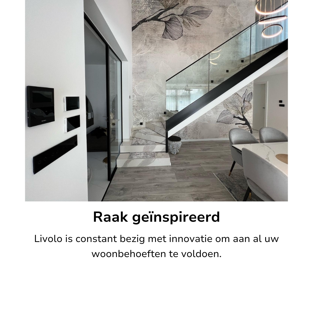 livolo trapverlichting zwart