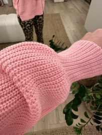 Knitted pull Azzurro - light pink