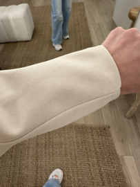 Ceintuur blazer - beige