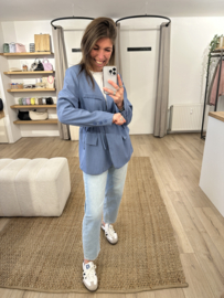 Ceintuur blazer - blue