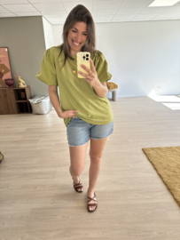 Puff tee - green