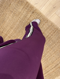 Stripe pants Azzurro - purple