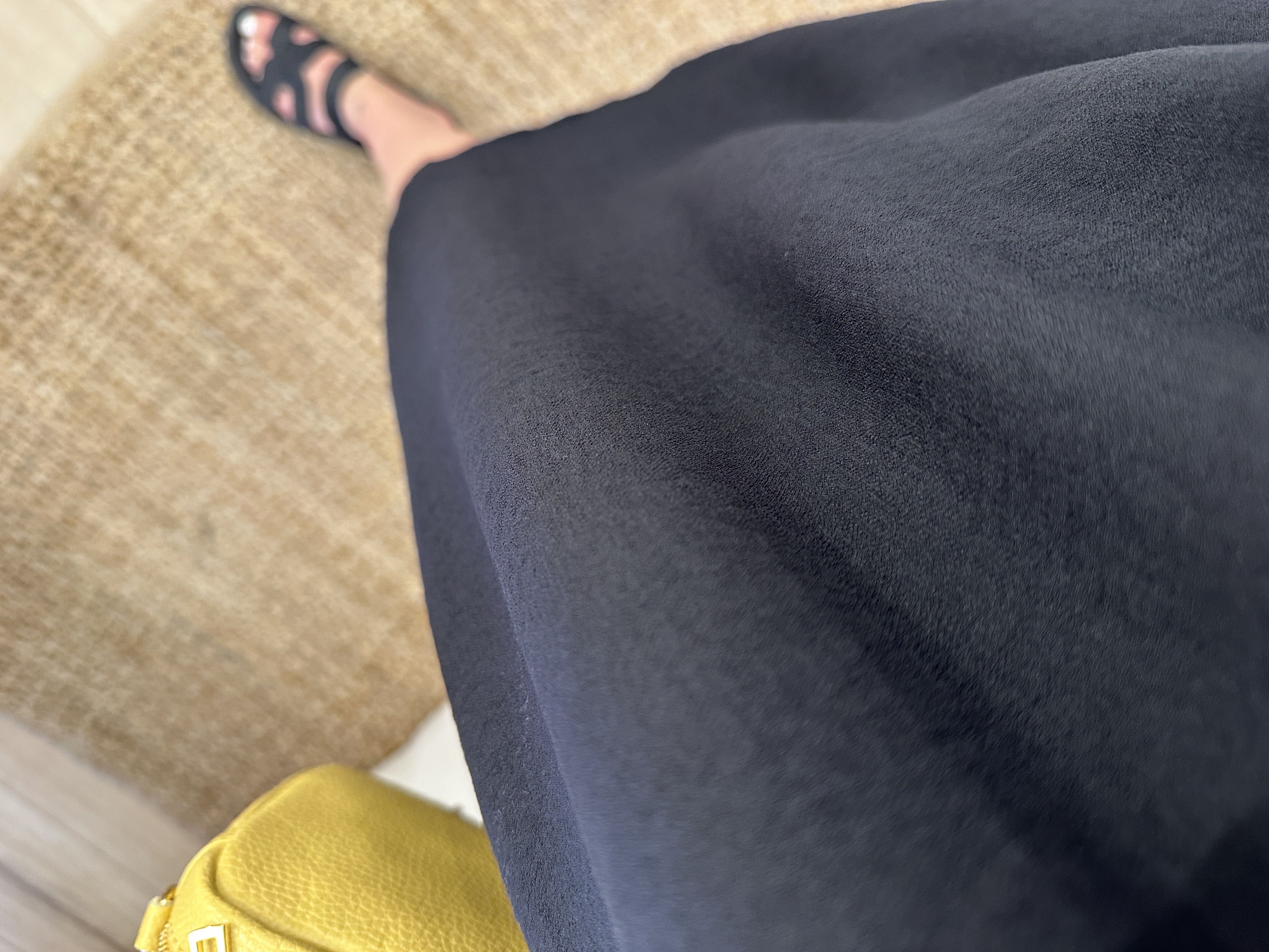 Bow short dress Azzurro - black