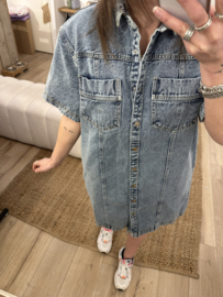 Jeans dress Azzurro - blue