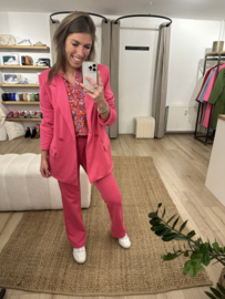 Jog blazer Azzurro - pink