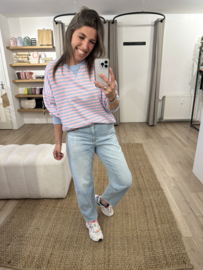 Stripe sweater Azzurro - blue light
