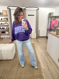 Soho sweater Azzurro - purple