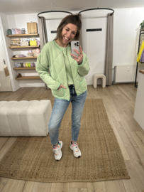 Padded jacket Azzurro - green