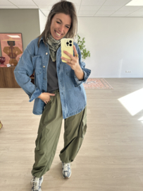 Denim jacket Azzurro - blue