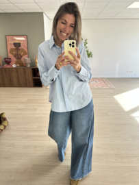 Pearl blouse Azzurro - blue light