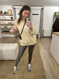 Malibu pull Azzurro - beige