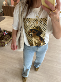 Dog tee - print beagle