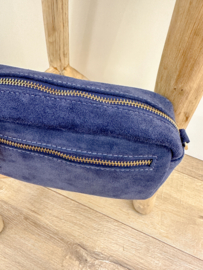 Suède classic crossbody - jeans blue