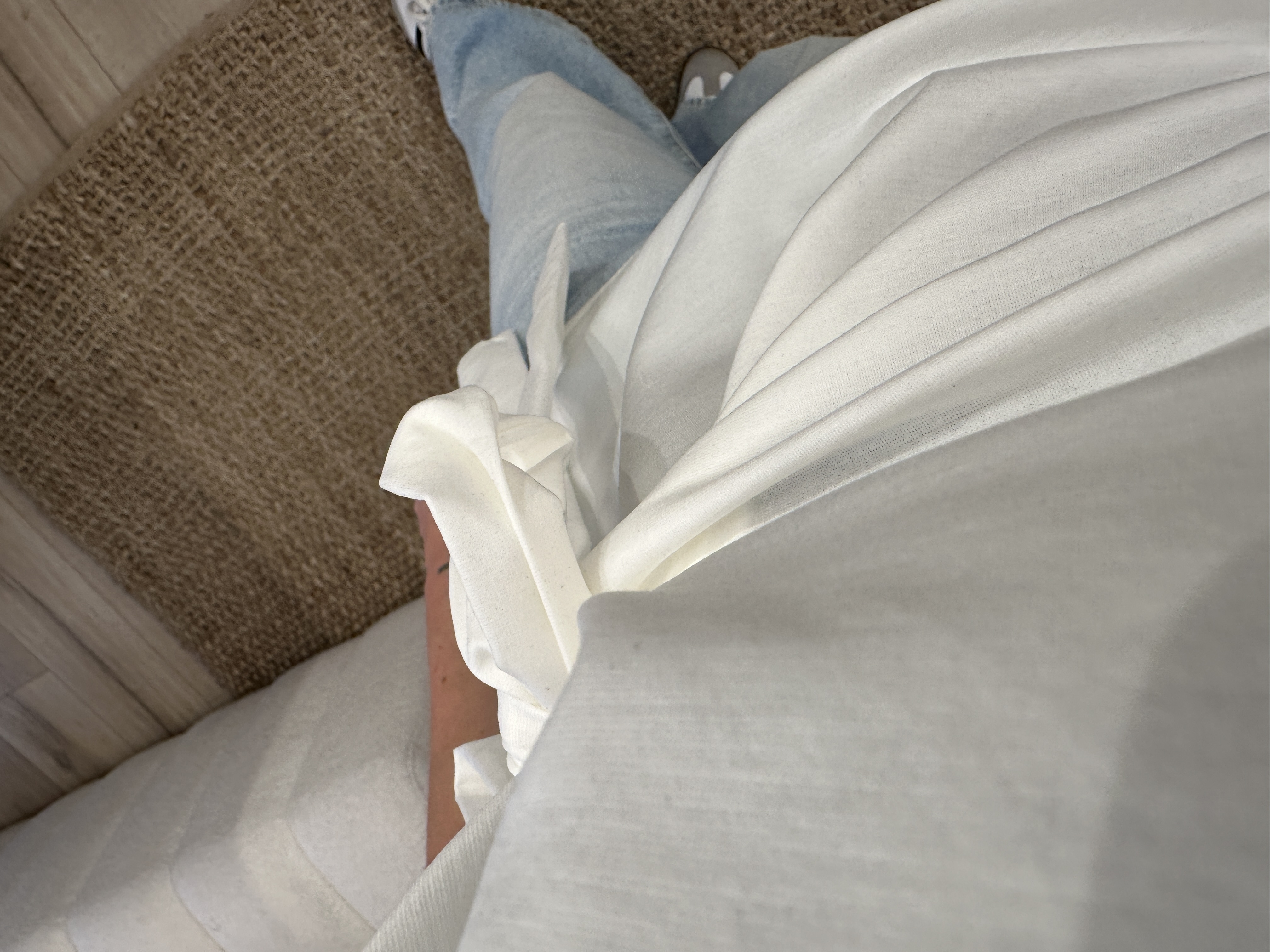 Knot tee - white