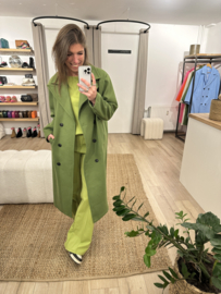 Mantel oversized jacket Azzurro - green